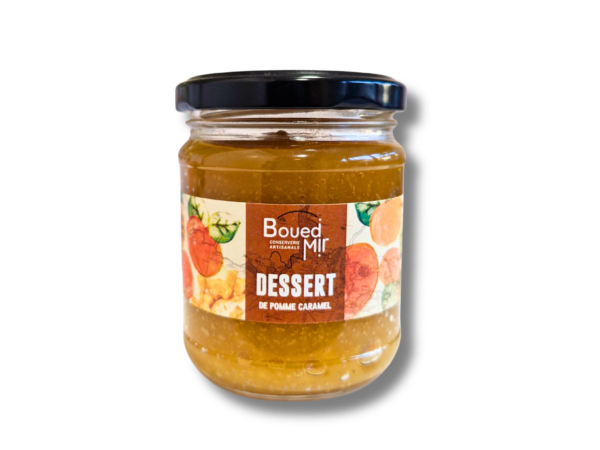 dessert POMME AU CARAMEL